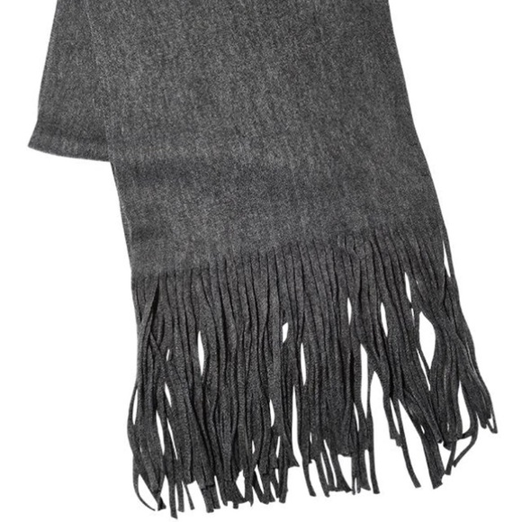 Gray Lucky Brand Solid Brushed Scarf - Picture 2 of 8